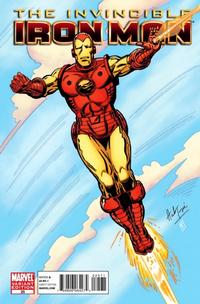 Cover Thumbnail for Invincible Iron Man (Marvel, 2008 series) #25 [Variant Edition - Herb Trimpe]