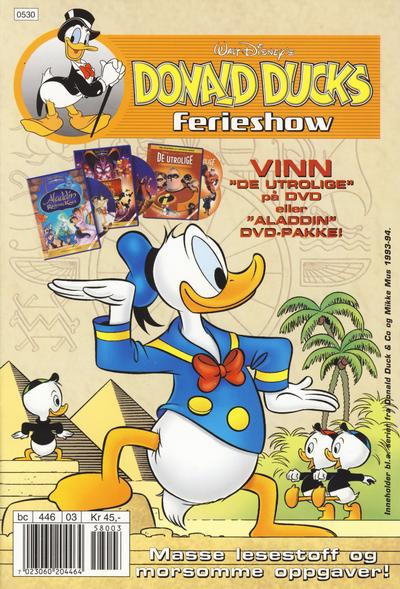 Cover for Donald Ducks Show (Hjemmet / Egmont, 1957 series) #[Ferieshow 2005]