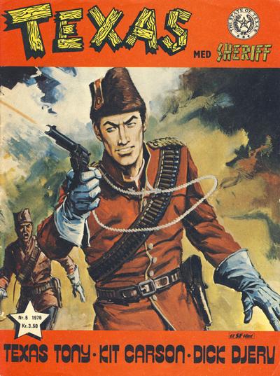 Cover for Texas med Sheriff (Serieforlaget / Se-Bladene / Stabenfeldt, 1976 series) #5/1976