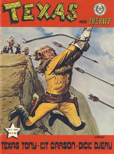 Cover for Texas med Sheriff (Serieforlaget / Se-Bladene / Stabenfeldt, 1976 series) #7/1976