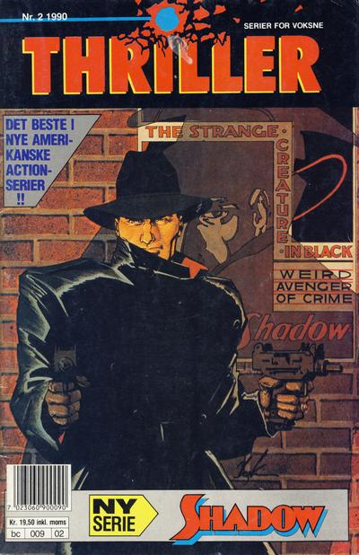 Cover for Thriller (Semic, 1989 series) #2/1990
