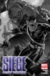 Cover Thumbnail for Siege: Secret Warriors (2010 series) #1 [black and white variant]