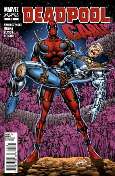 Cover for Cable (Marvel, 2008 series) #25 [Liefeld Cover]