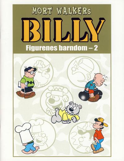 Cover for Billy Figurenes barndom! [Bilag til Billy bok] (Hjemmet / Egmont, 2008 series) #2