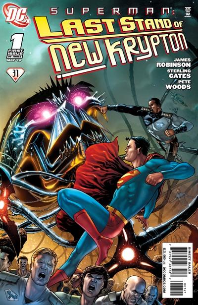 Cover for Superman: Last Stand of New Krypton (DC, 2010 series) #1 [Marcos Marz Cover]