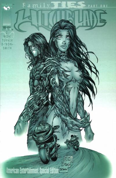 Cover for Witchblade (Image, 1995 series) #18 [American Entertainment Exclusive Cover]