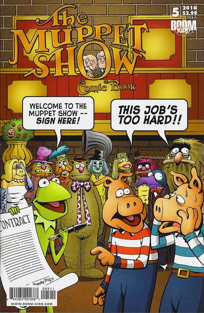 Cover for The Muppet Show: The Comic Book (Boom! Studios, 2009 series) #5
