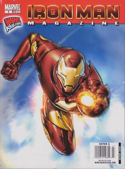 Cover for Iron Man Magazine (Marvel, 2010 series) #1
