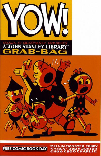 Cover for Yow! Drawn & Quarterly Presents A John Stanley Library Grab-Bag for Free Comic Book Day 2010 (Drawn & Quarterly, 2010 series) 