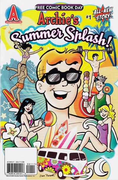 Cover for Archie Summer Splash, Free Comic Book Day Edition (Archie, 2010 series) #1