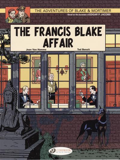 Cover for The Adventures of Blake & Mortimer (Cinebook, 2007 series) #4 - The Francis Blake Affair