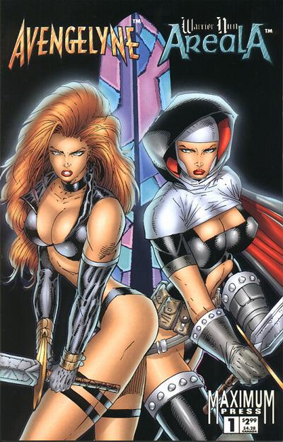 Cover for Avengelyne / Warrior Nun Areala (Maximum Press, 1994 series) #1 [Cover B]