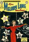 Cover for Miss Melody Lane of Broadway (DC, 1950 series) #1