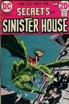 Cover for Secrets of Sinister House (DC, 1972 series) #7