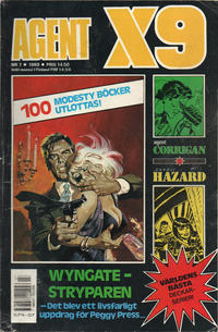 Cover Thumbnail for Agent X9 (Semic, 1971 series) #7/1989