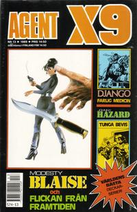 Cover Thumbnail for Agent X9 (Semic, 1971 series) #13/1989