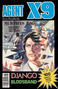 Cover for Agent X9 (Semic, 1971 series) #8/1990