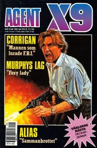 Cover for Agent X9 (Semic, 1971 series) #9/1991