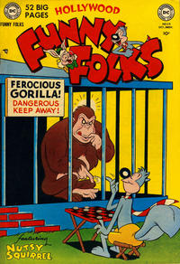 Cover Thumbnail for Hollywood Funny Folks (DC, 1950 series) #28