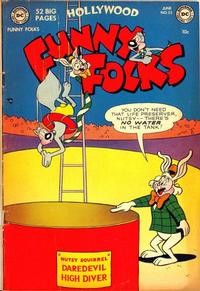 Cover Thumbnail for Hollywood Funny Folks (DC, 1950 series) #35