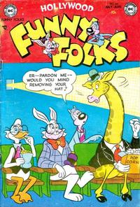 Cover Thumbnail for Hollywood Funny Folks (DC, 1950 series) #54