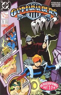 Cover Thumbnail for Gammarauders Comic Book (DC, 1989 series) #5