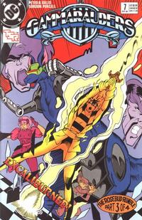 Cover Thumbnail for Gammarauders Comic Book (DC, 1989 series) #7