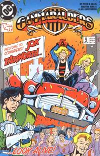 Cover Thumbnail for Gammarauders Comic Book (DC, 1989 series) #9