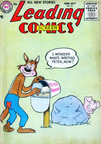 Cover for Leading Screen Comics (DC, 1950 series) #76