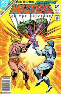 Cover Thumbnail for Masters of the Universe (DC, 1982 series) #3 [Newsstand]