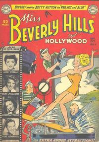 Cover Thumbnail for Miss Beverly Hills of Hollywood (DC, 1949 series) #4