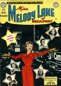 Cover Thumbnail for Miss Melody Lane of Broadway (DC, 1950 series) #1