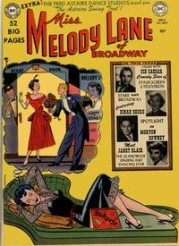 Cover Thumbnail for Miss Melody Lane of Broadway (DC, 1950 series) #2