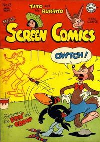 Cover Thumbnail for Real Screen Comics (DC, 1945 series) #13