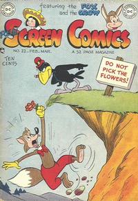 Cover Thumbnail for Real Screen Comics (DC, 1945 series) #22