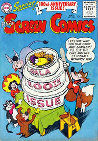 Cover Thumbnail for Real Screen Comics (DC, 1945 series) #100