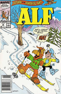 Cover for ALF (Marvel, 1988 series) #16 [Newsstand]