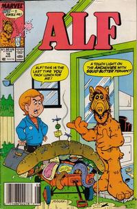 Cover for ALF (Marvel, 1988 series) #18 [Newsstand]