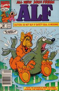 Cover Thumbnail for ALF (Marvel, 1988 series) #48 [Newsstand]