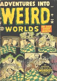 Cover for Adventures into Weird Worlds (Marvel, 1952 series) #8