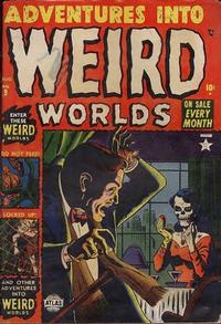 Cover for Adventures into Weird Worlds (Marvel, 1952 series) #9
