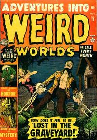 Cover Thumbnail for Adventures into Weird Worlds (Marvel, 1952 series) #12
