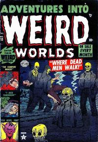 Cover Thumbnail for Adventures into Weird Worlds (Marvel, 1952 series) #13