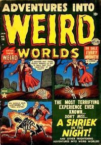 Cover Thumbnail for Adventures into Weird Worlds (Marvel, 1952 series) #14