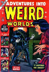 Cover for Adventures into Weird Worlds (Marvel, 1952 series) #19