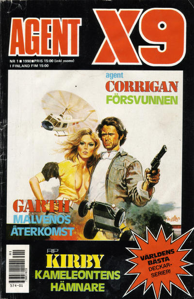 Cover for Agent X9 (Semic, 1971 series) #1/1990