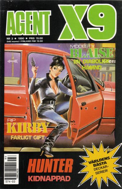 Cover for Agent X9 (Semic, 1971 series) #3/1990