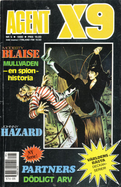 Cover for Agent X9 (Semic, 1971 series) #5/1990