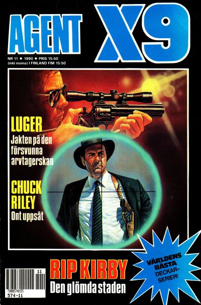 Cover for Agent X9 (Semic, 1971 series) #11/1990
