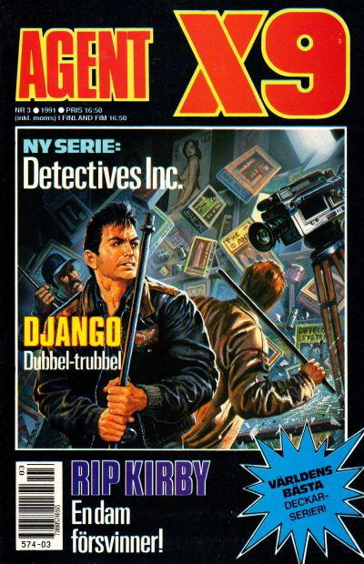 Cover for Agent X9 (Semic, 1971 series) #3/1991